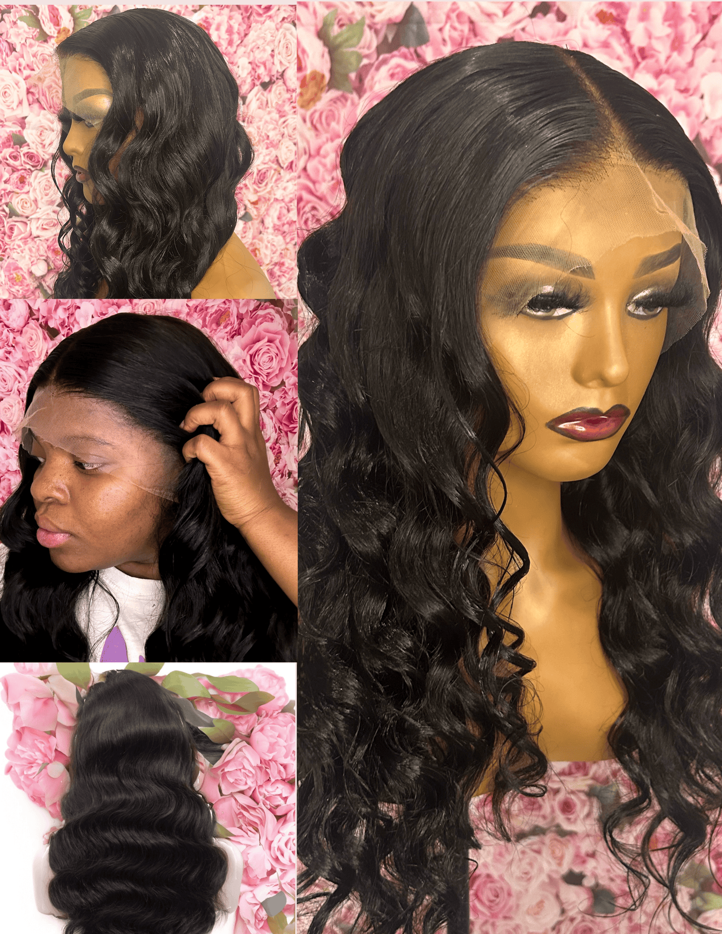 Malaysian Body Wave Lace Frontal Wig