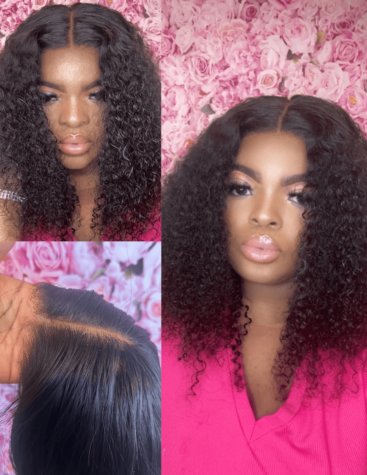 Kinky wave Wig