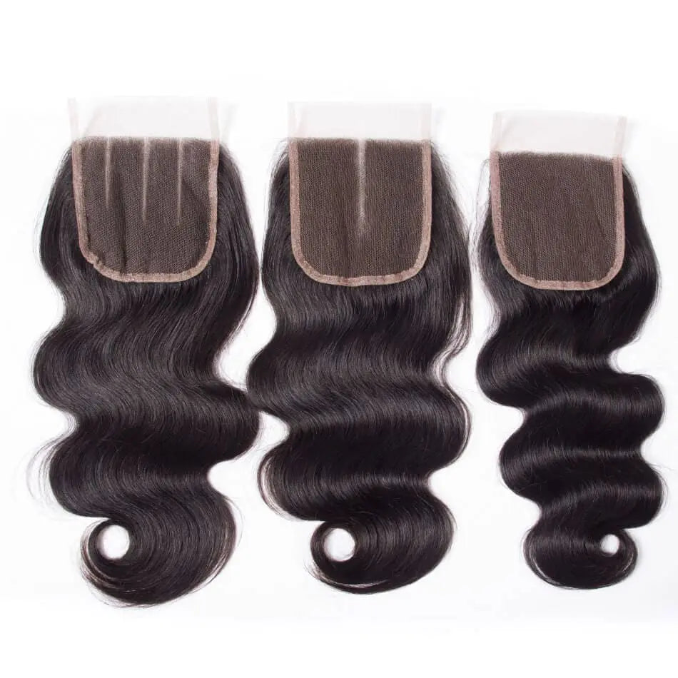 Malaysian body wave closure - TrueGlamsXtentions 