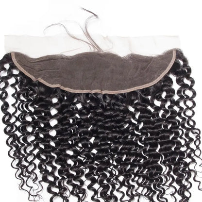 Brazilian Kinky hair frontal - TrueGlamsXtentions 