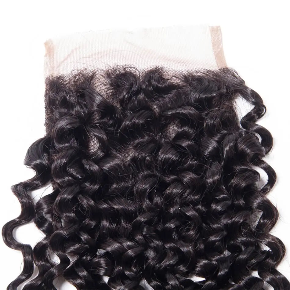 Brazilian Kinky hair closure - TrueGlamsXtentions 