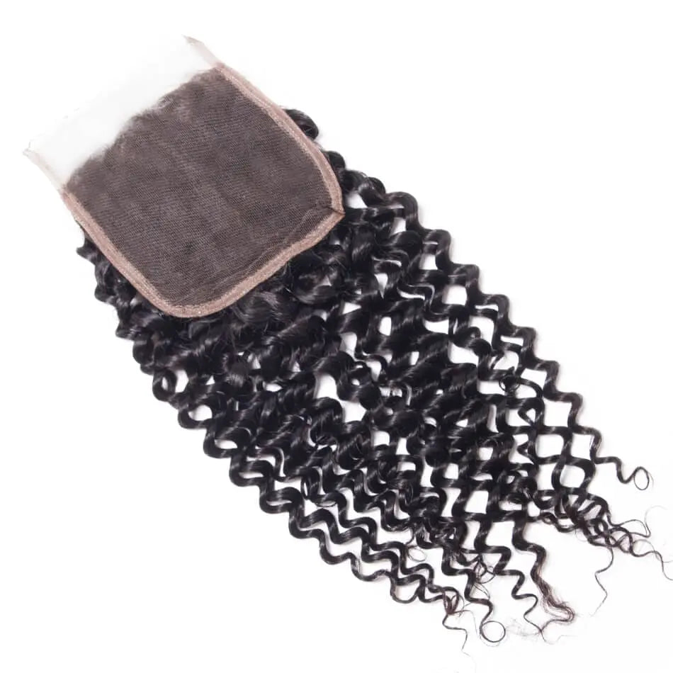 Brazilian Kinky hair closure - TrueGlamsXtentions 