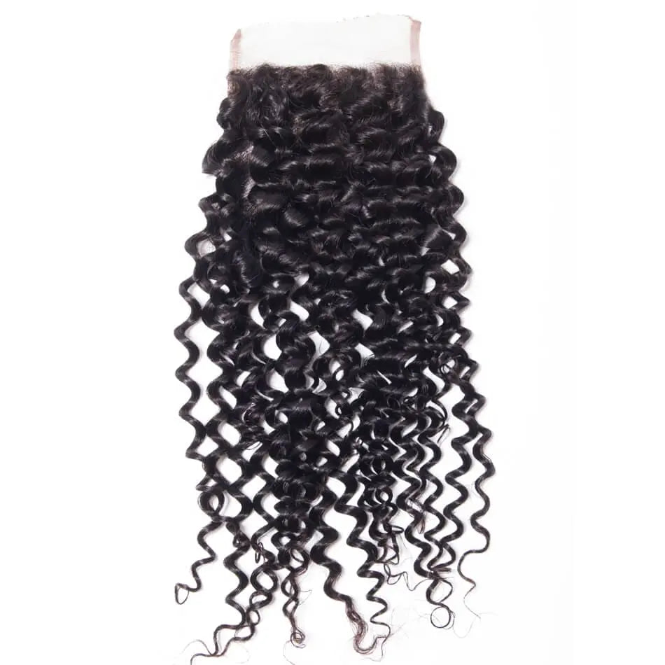 Brazilian Kinky hair closure - TrueGlamsXtentions 